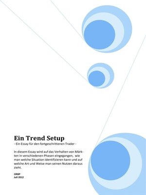 cover image of Ein Trend Setup
